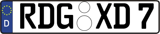 RDG-XD7