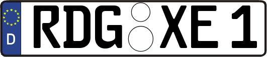 RDG-XE1