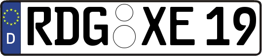 RDG-XE19