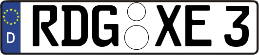 RDG-XE3