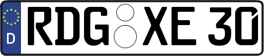 RDG-XE30