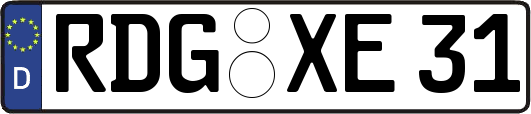 RDG-XE31