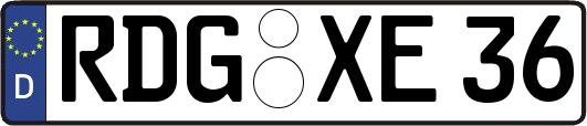 RDG-XE36
