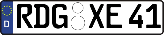 RDG-XE41