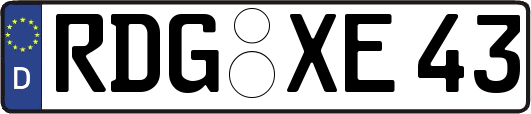 RDG-XE43