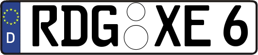 RDG-XE6