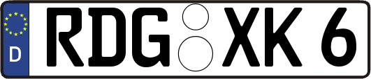 RDG-XK6