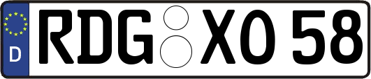 RDG-XO58
