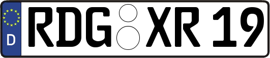 RDG-XR19