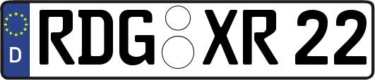 RDG-XR22