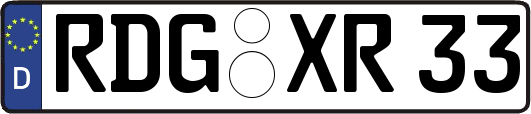 RDG-XR33