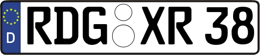 RDG-XR38