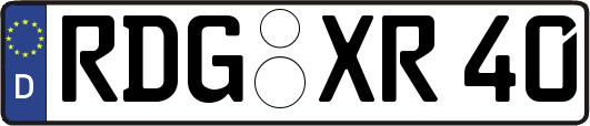 RDG-XR40