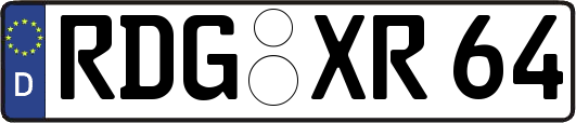 RDG-XR64