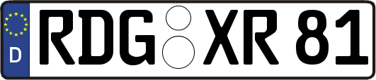 RDG-XR81