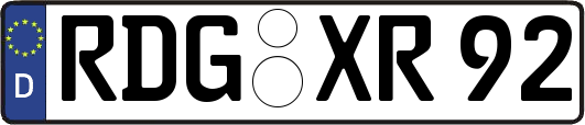 RDG-XR92