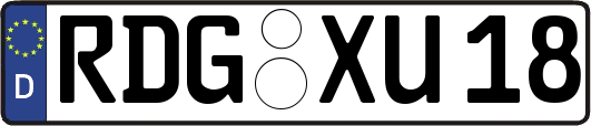 RDG-XU18
