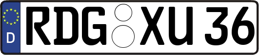 RDG-XU36