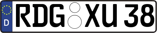 RDG-XU38