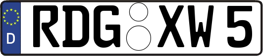 RDG-XW5