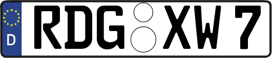 RDG-XW7