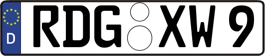 RDG-XW9
