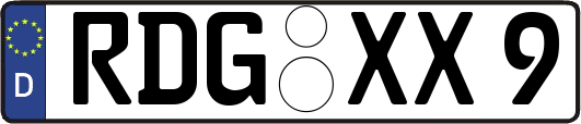 RDG-XX9