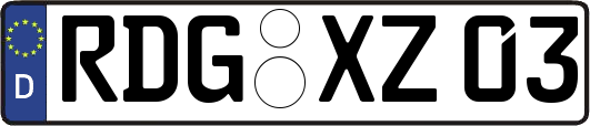 RDG-XZ03