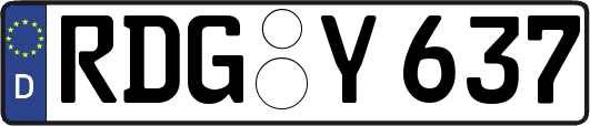 RDG-Y637