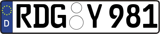 RDG-Y981