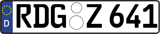 RDG-Z641