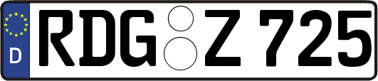RDG-Z725