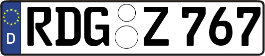 RDG-Z767