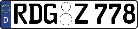 RDG-Z778