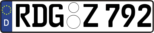 RDG-Z792