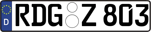 RDG-Z803