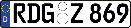 RDG-Z869