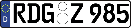 RDG-Z985