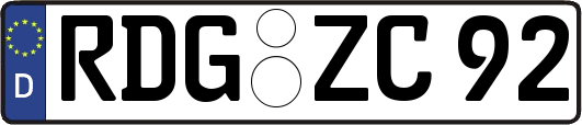 RDG-ZC92