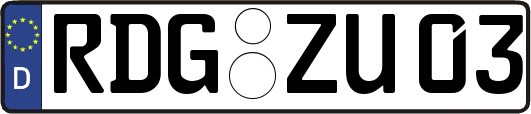 RDG-ZU03