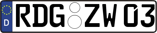 RDG-ZW03
