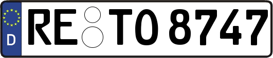 RE-TO8747