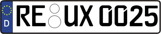 RE-UX0025