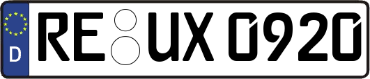 RE-UX0920