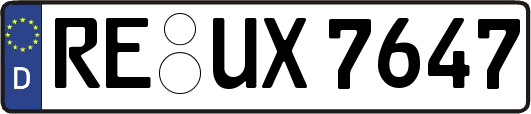RE-UX7647