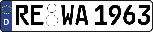 RE-WA1963