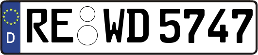 RE-WD5747