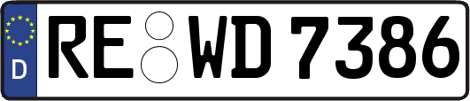 RE-WD7386