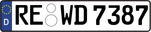RE-WD7387