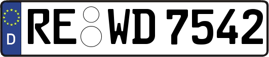 RE-WD7542